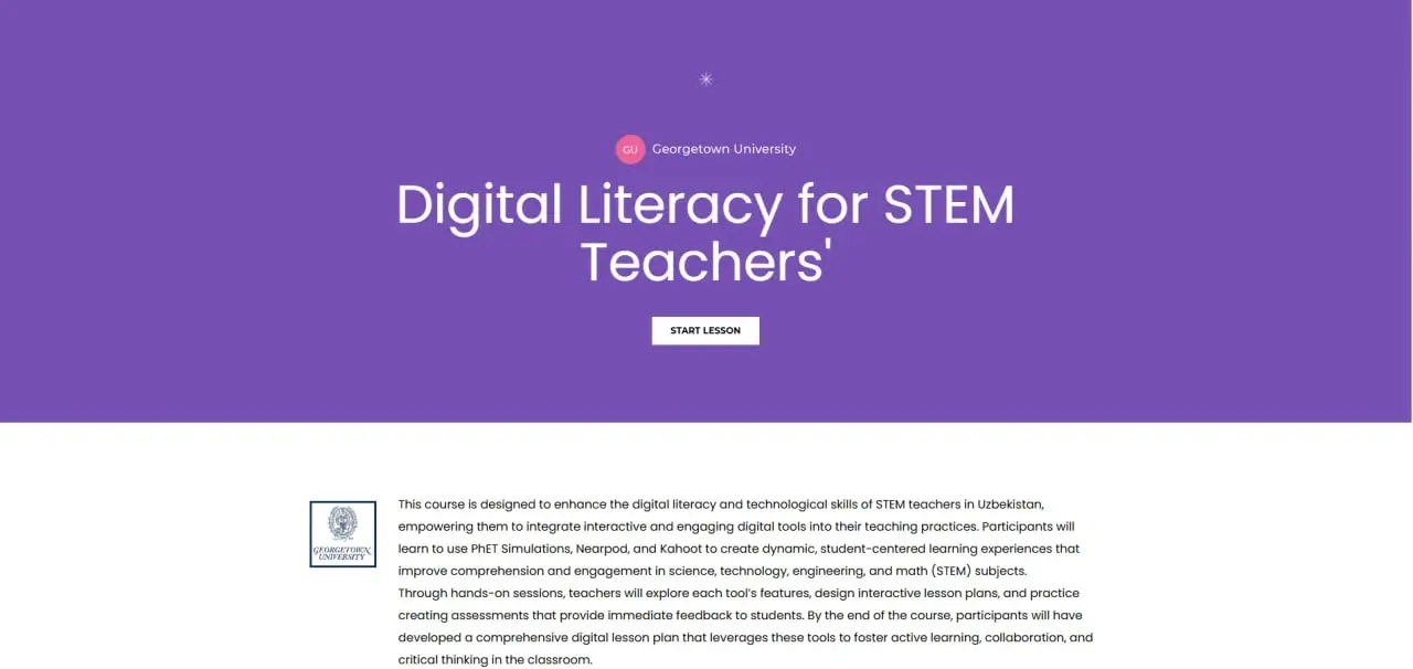 Digital Literacy for STEM Teachers