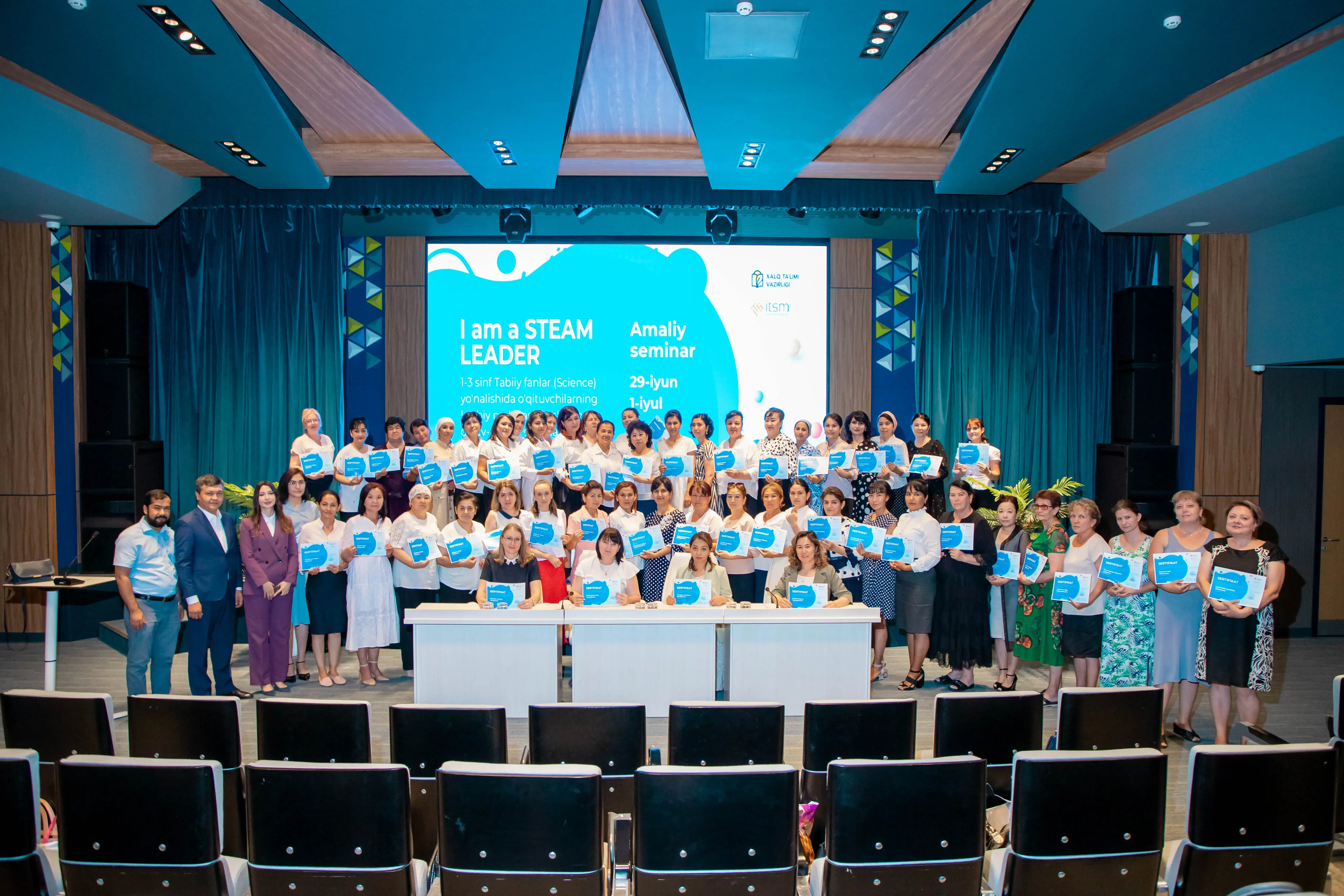 I am a STEAM Leader. Teachers Development Program